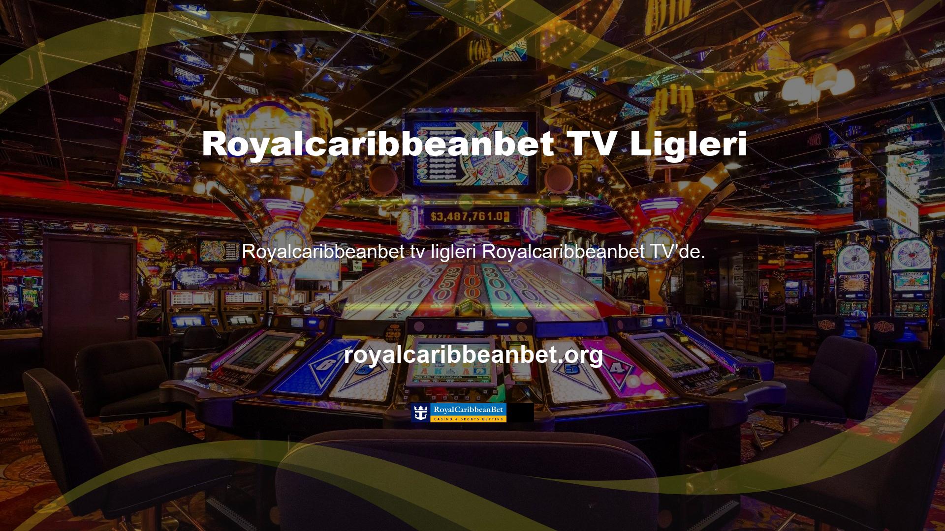 Royalcaribbeanbet TV'de izleyebileceğiniz futbol liglerinden bahsettik